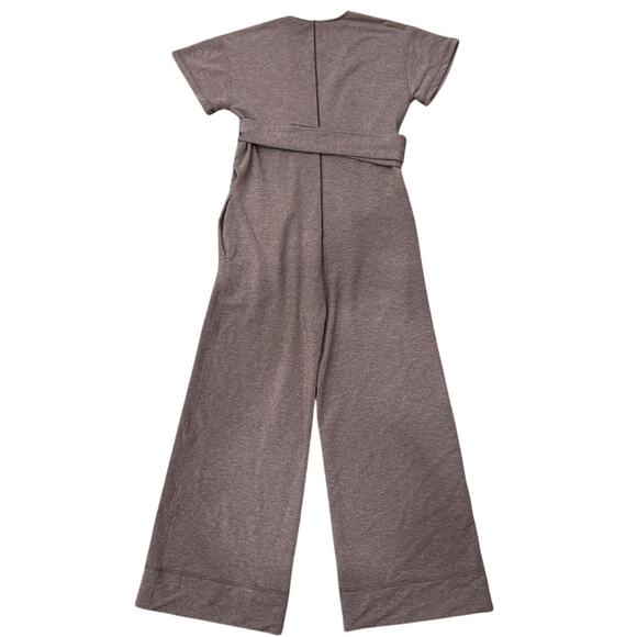 Lululemon Its a Tie Heathered Purple Jumpsuit Size 2 - Picture 4 of 10